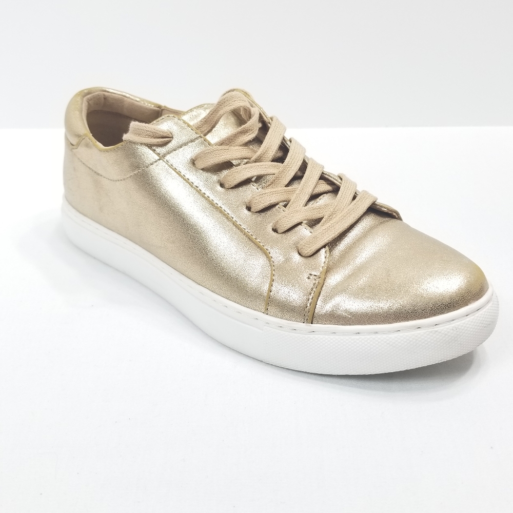 Kenneth Cole Metallic Rise Gold Joey Sneakers 8